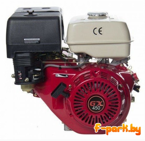 Бензиновый двигатель Shtenli GX450sе 18 л. с. 25 мм. под шлиц с электро стартером