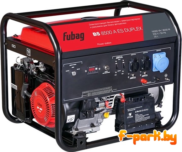 Бензиновый генератор Fubag BS 8500 A ES Duplex