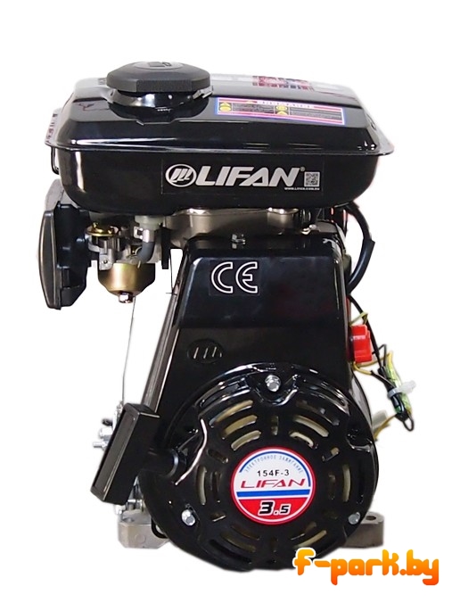 Двигатель бензиновый Lifan 154F-3 (вал 16 мм) 3,5 л.с.