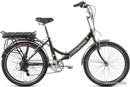 Электровелосипед Forward Riviera 24 E-250 2022 (черный)