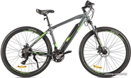 Электровелосипед Eltreco Ultra Max 2022 (серый-зеленый)