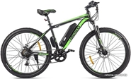 Электровелосипед Eltreco XT 600 D 2021 (черный-зеленый)
