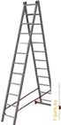 Лестница-трансформер PRO Startul ST9946-12 2x12 ступеней