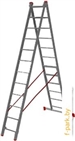 Лестница-трансформер PRO Startul ST9947-12 2x12 ступеней