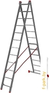 Лестница-трансформер PRO Startul ST9947-12 2x12 ступеней