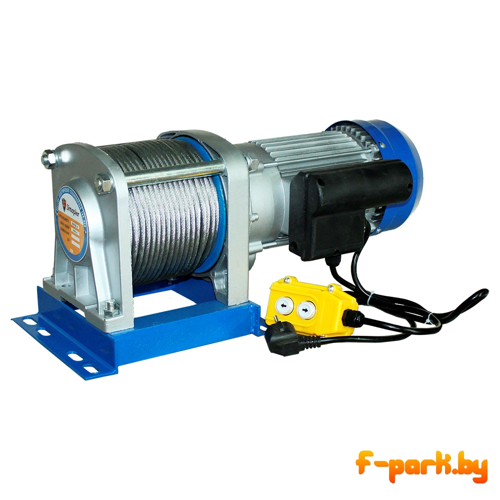 Лебедка электрическая тяговая стационарная Shtapler KCD 1000-500кг 35-70м 380В