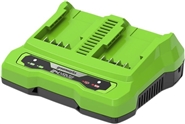 Зарядное устройство Greenworks G24X2UC2 24V для 2-х аккумуляторов